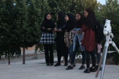 برگزاری رصد ماه انجمن علمی فیزیک