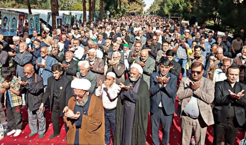 برگزاری نماز جمعه در دانشگاه دامغان